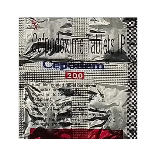 cepodem 200mg tablet 10's